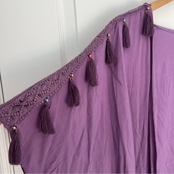 Boho kimono purple - Picture 3 of 7
